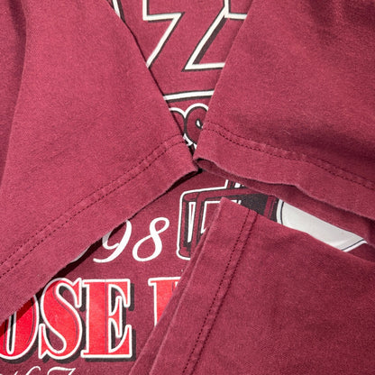 Wazzu Cougars 1998 VTG T Shirt Rose Bowl 90s Football Rose Flower XL Sports