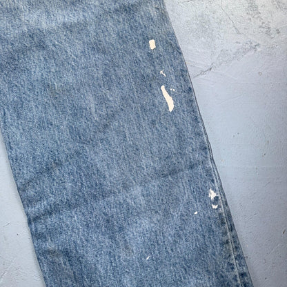 Levis 501 Vintage Y2K XX Straight Leg Jeans Blue Light Wash 36x30 Act 34x28