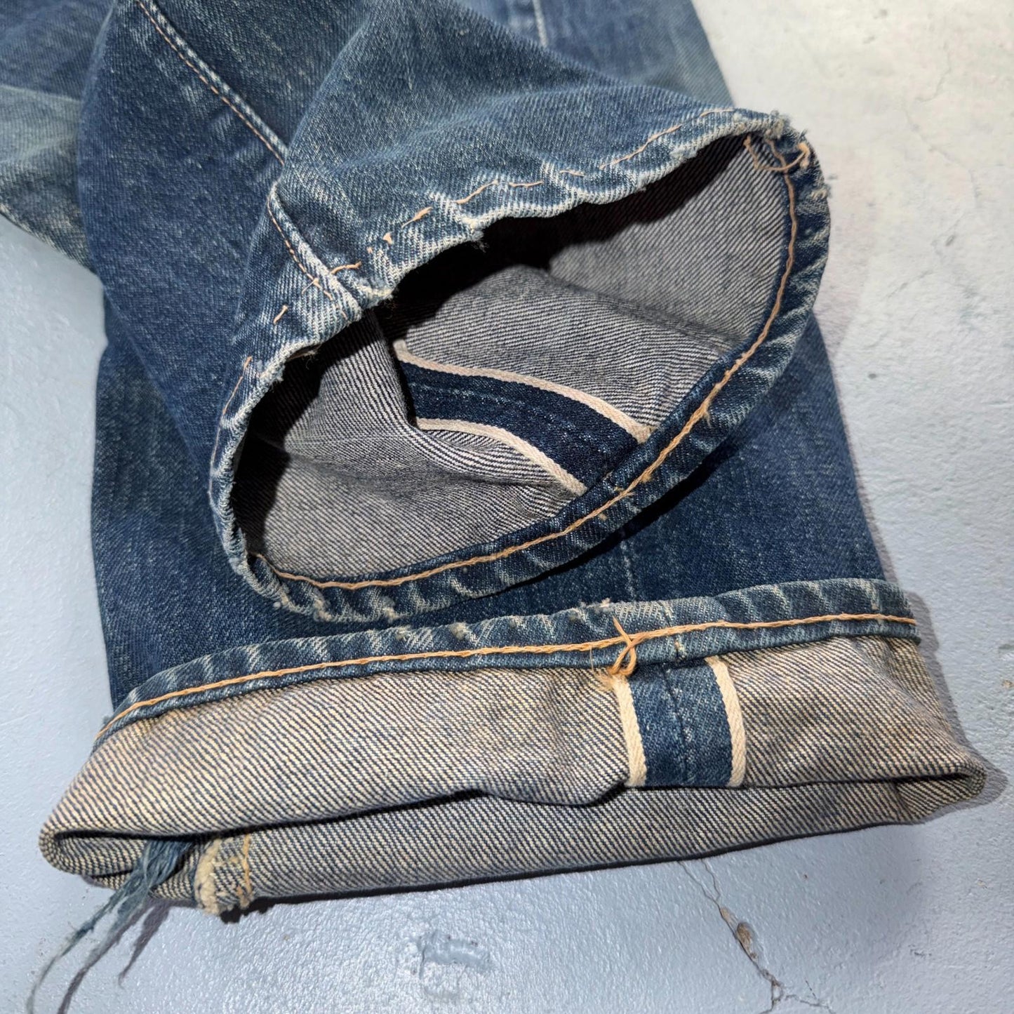 Levis 505 Big E Vintage 60s Redline Selvedge USA XX 1960s Jeans 501 Act 31x28