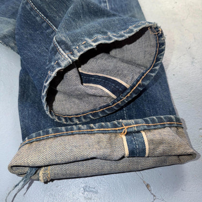 Levis 505 Big E Vintage 60s Redline Selvedge USA XX 1960s Jeans 501 Act 31x28