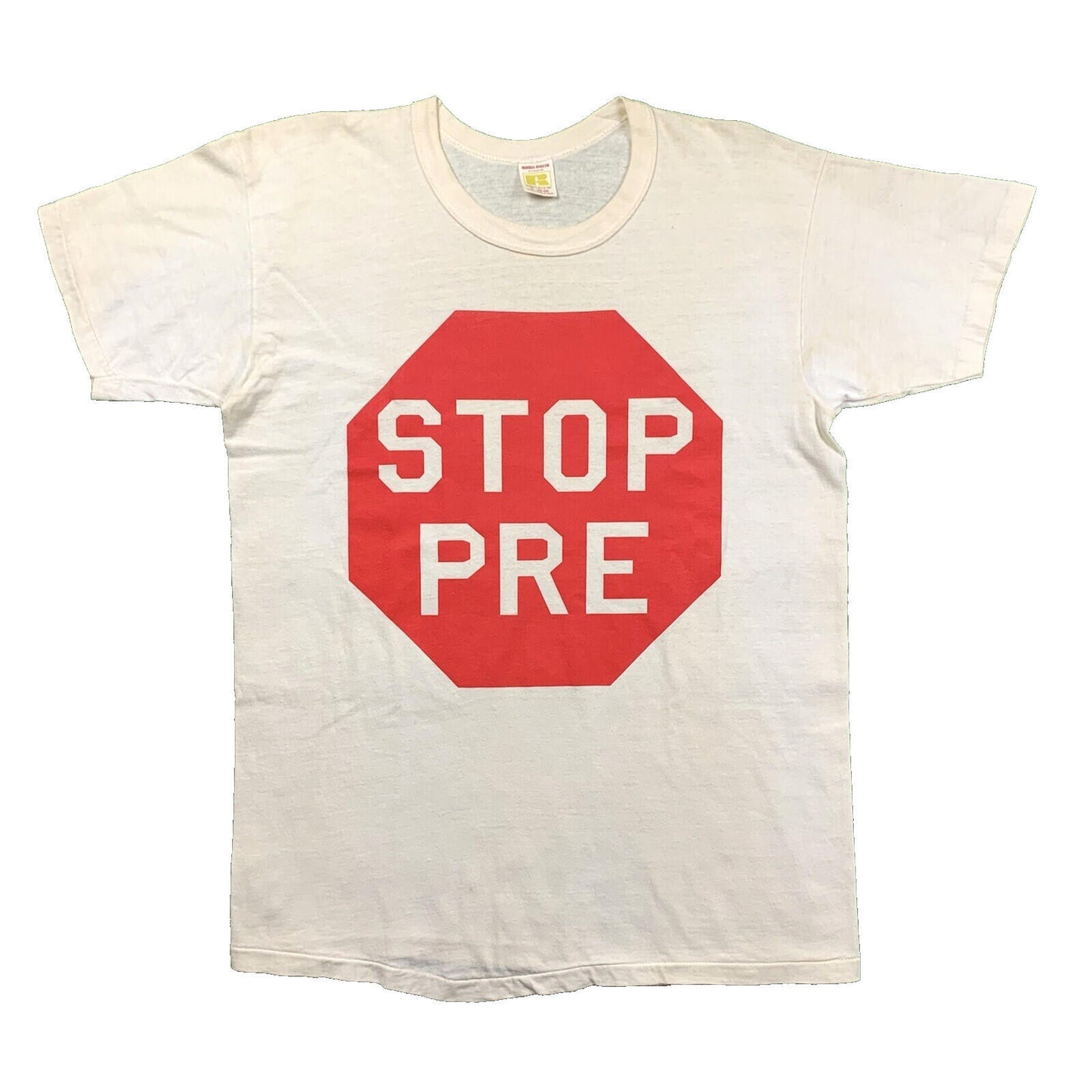 STOP PRE Vintage T Shirt OG Rare Nike Geisha Rap Hike Track Prefontaine 1972 70s