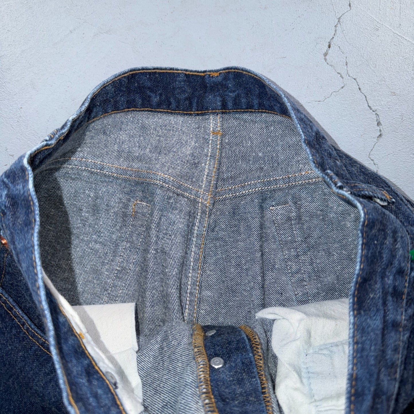 Levis 501 Vintage 80s USA XX Straight Leg Jeans Blue Dark Wash 36x30 Act 33x26