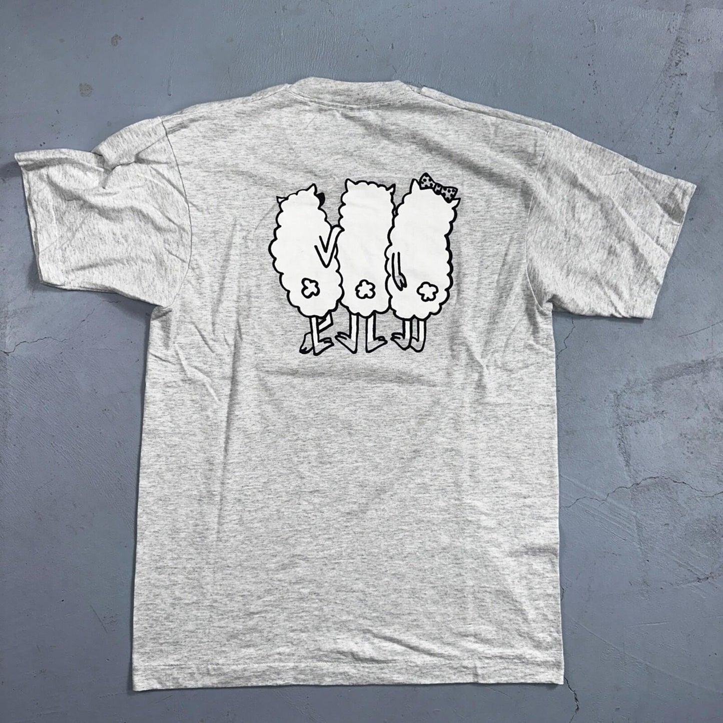 Church Sheep Funny Cute VTG T Shirt Alliance North Side Jesus Christ Love Music