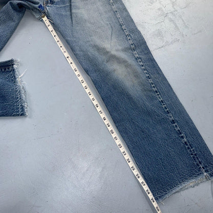 Levis 501 Vintage 70s SS Redline Selvedge USA XX Jeans Light Wash 38x33 Ac 35x29
