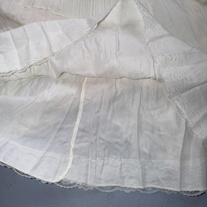 Gunne Sax ? Jessica San Francisco Wedding Dress VTG Lace 1970s Victorian Boho