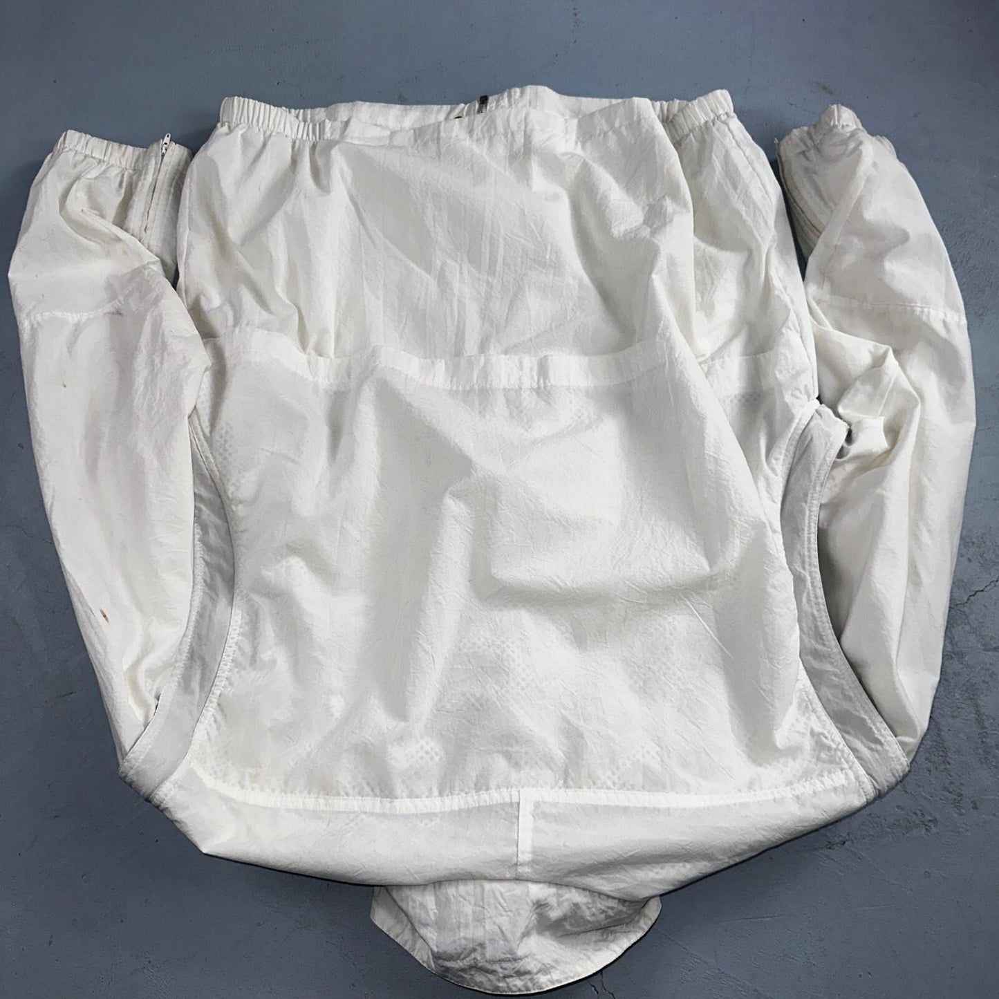 Nike Jacket Vintage 90s Challenge Court Tennis Vest Removable Sleeves RARE White
