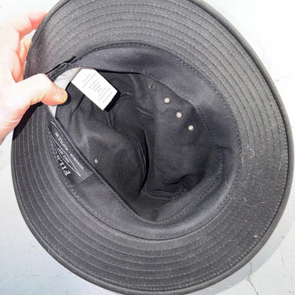 C.C. Filson Tin Cloth Packer Hat Men’s M Fishing Hunting Americana Classic Cap