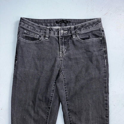 Prana Women's Size 2/26 Black Skinny Dark Wash Cotton Blend Stretch Denim Jeans
