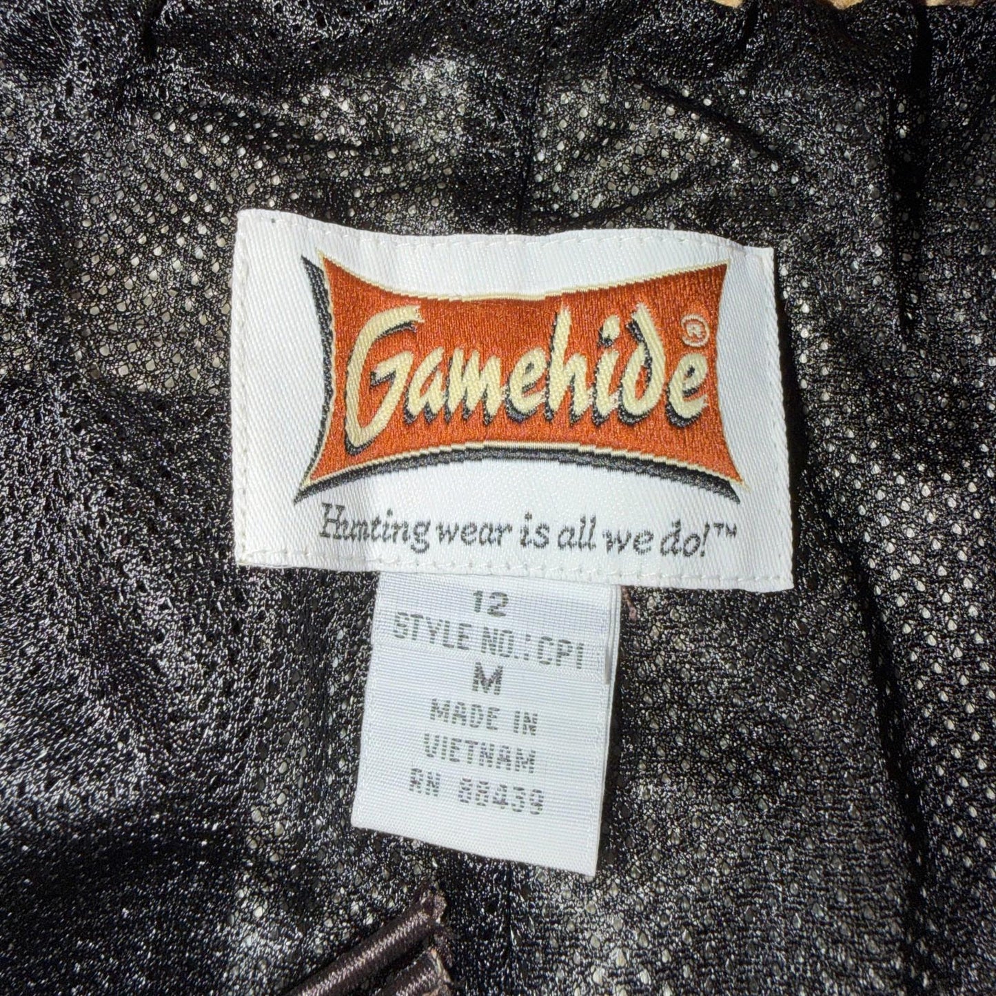 Gamehide Naked Camo Duck Bird Hunting Mesh Lined Hooded Jacket & Pants Medium L