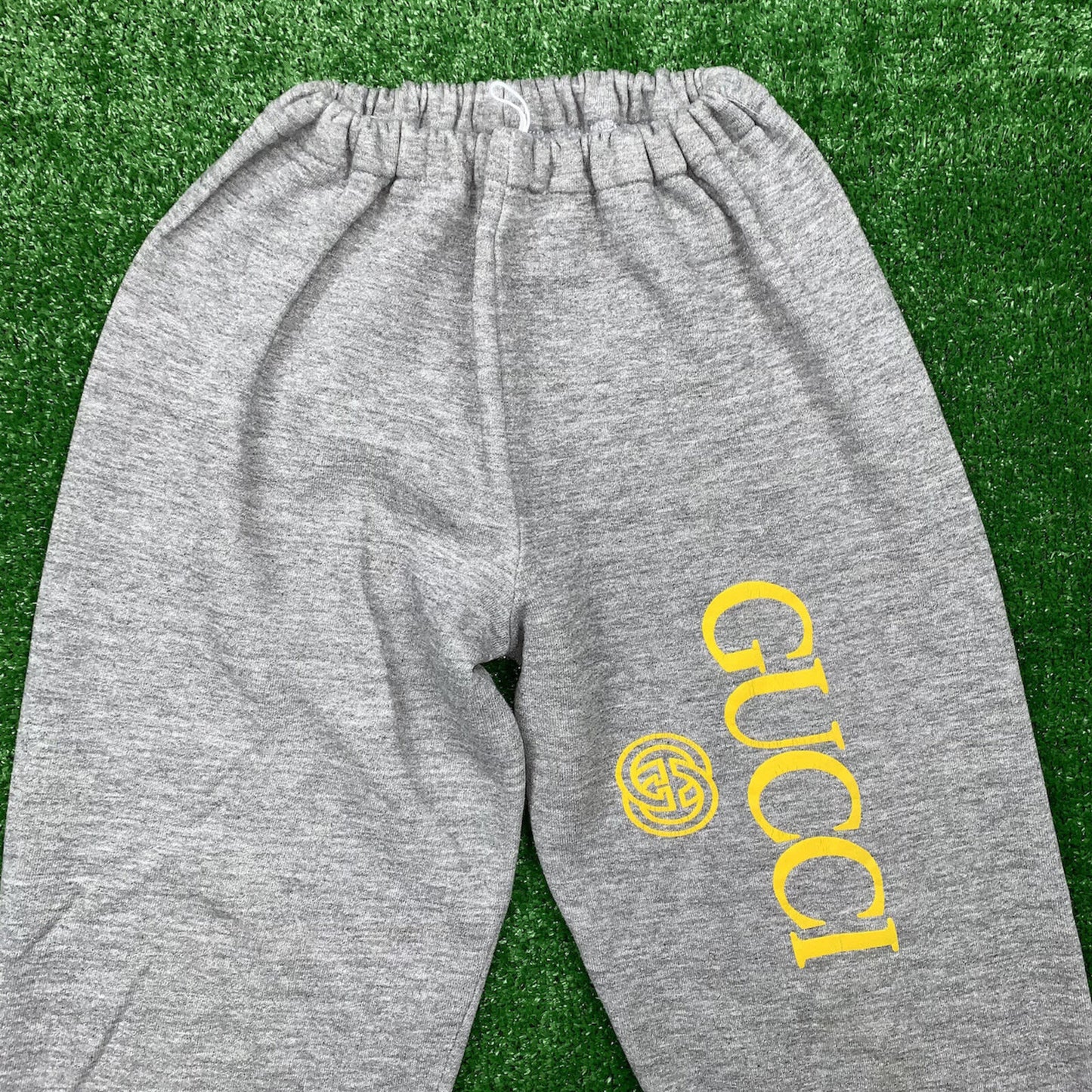 Gubci Trousers Men GG Jacquard Jogging Trousers Small Vintage 90s Sweatpants