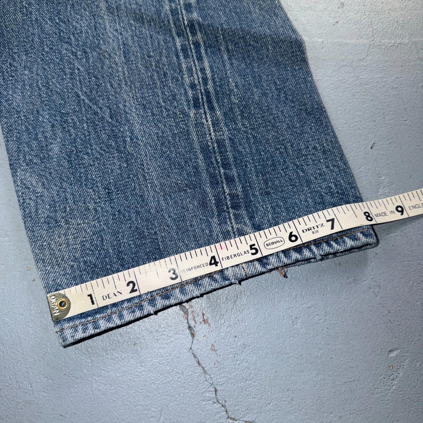 Levis 501 Vintage 80s Redline Selvedge USA XX Jeans Light Wash 33x34 Act 30x30