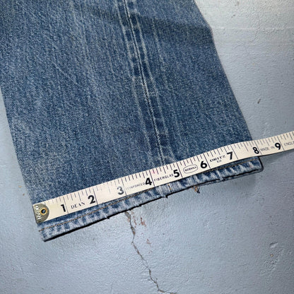 Levis 501 Vintage 80s Redline Selvedge USA XX Jeans Light Wash 33x34 Act 30x30