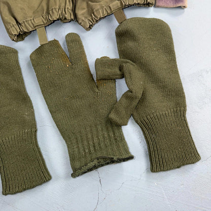 Mitten Shells Cold Weather Trigger Finger M-1951 Military Lot Collection Gloves