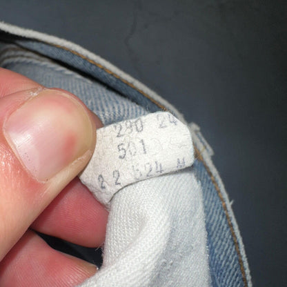 Levis 501 Vintage 80s Redline Selvedge USA XX Jeans Med Wash 32x36 Act 30x31