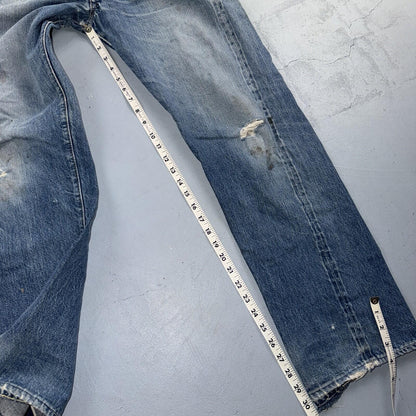 Levis 501 Big E Vintage 60s Redline Selvedge USA XX 1960s Jeans 66 Act 31x30