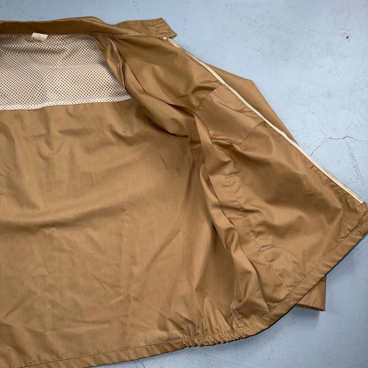 VTG 1970s 70s Sportswear Jacket Rockabilly Long Sleeve Talon Ricky Windbreaker
