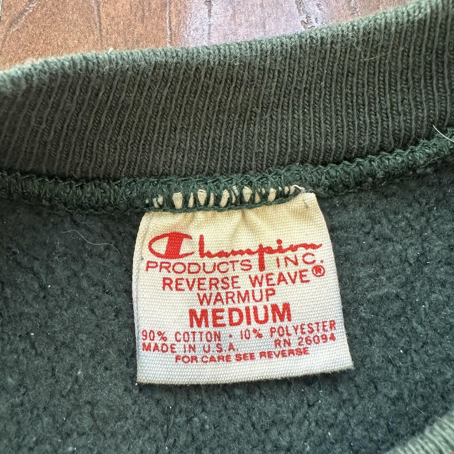 Champion 1970s RW Complete Set USA Sweatshirt VTG Hoodie Crewneck Lot Rare 70s