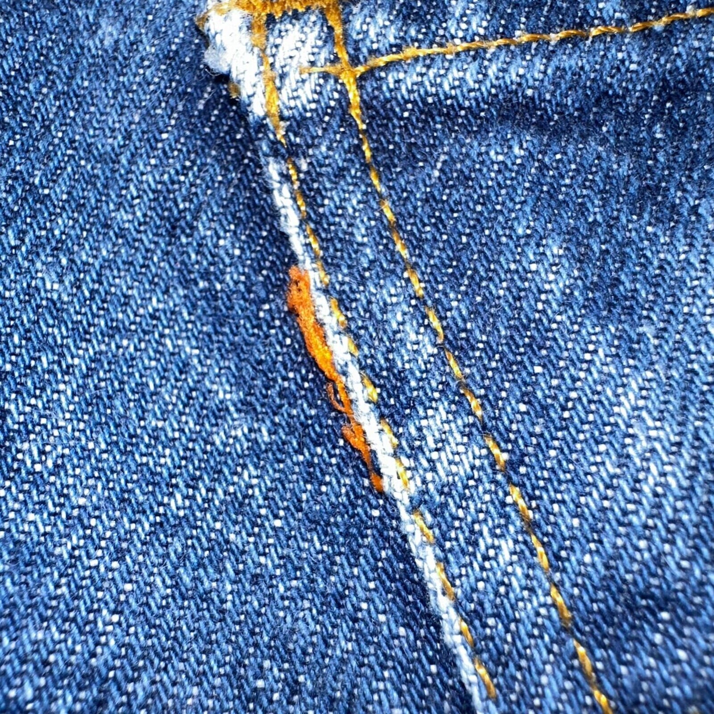 Levis 505 Vintage 90s Orange Tab Jeans Blue Med 501 Wash 33x34 Act 31x33