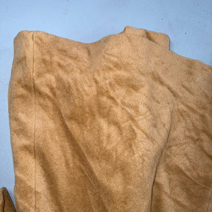 VTG Lilli Ann Tan Swing Coat Womens Tisse a Paris Brushed Wool San Francisco