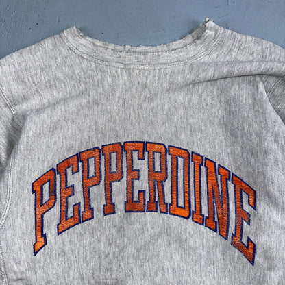 VTG 90s Champion Reverse Weave Crewneck Sweatshirt USA Pepperdine California