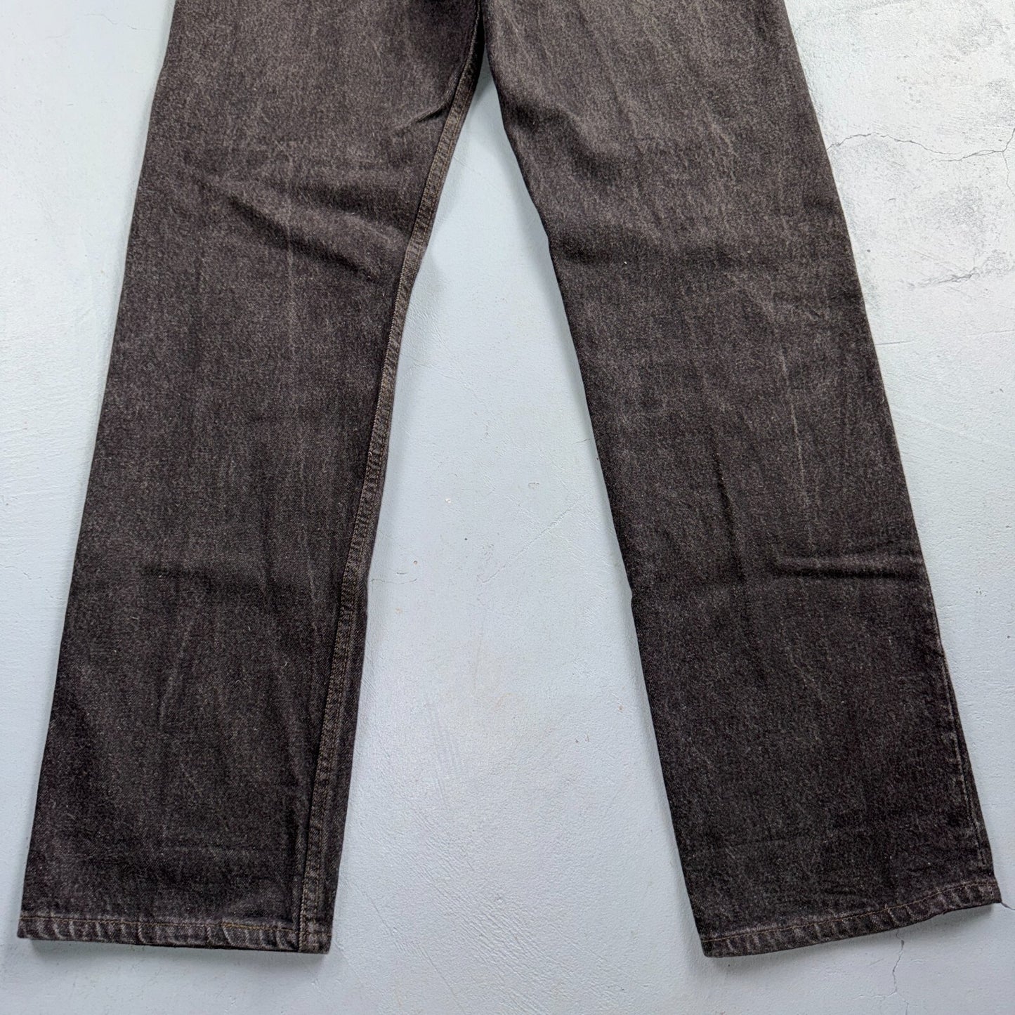 Levis 501 Vintage 80s USA XX Straight Leg Jeans Black Light Wash 30x32 Act 29x31