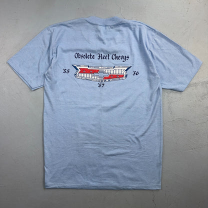 Chevys Obsolete Fleet VTG T Shirt 56 90s Graphic T Print Cars Racing Classic USA