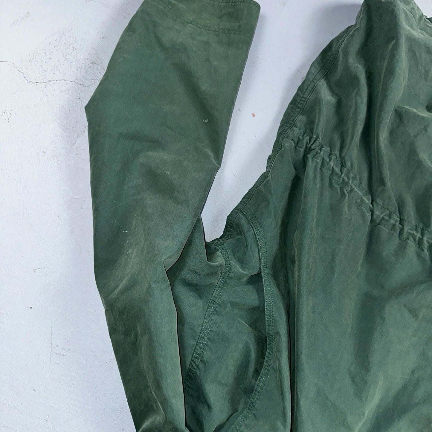 Eddie Bauer VTG Jacket L Full Zip Garden Chore Faded 1980s 80s Rare Coat Hiking