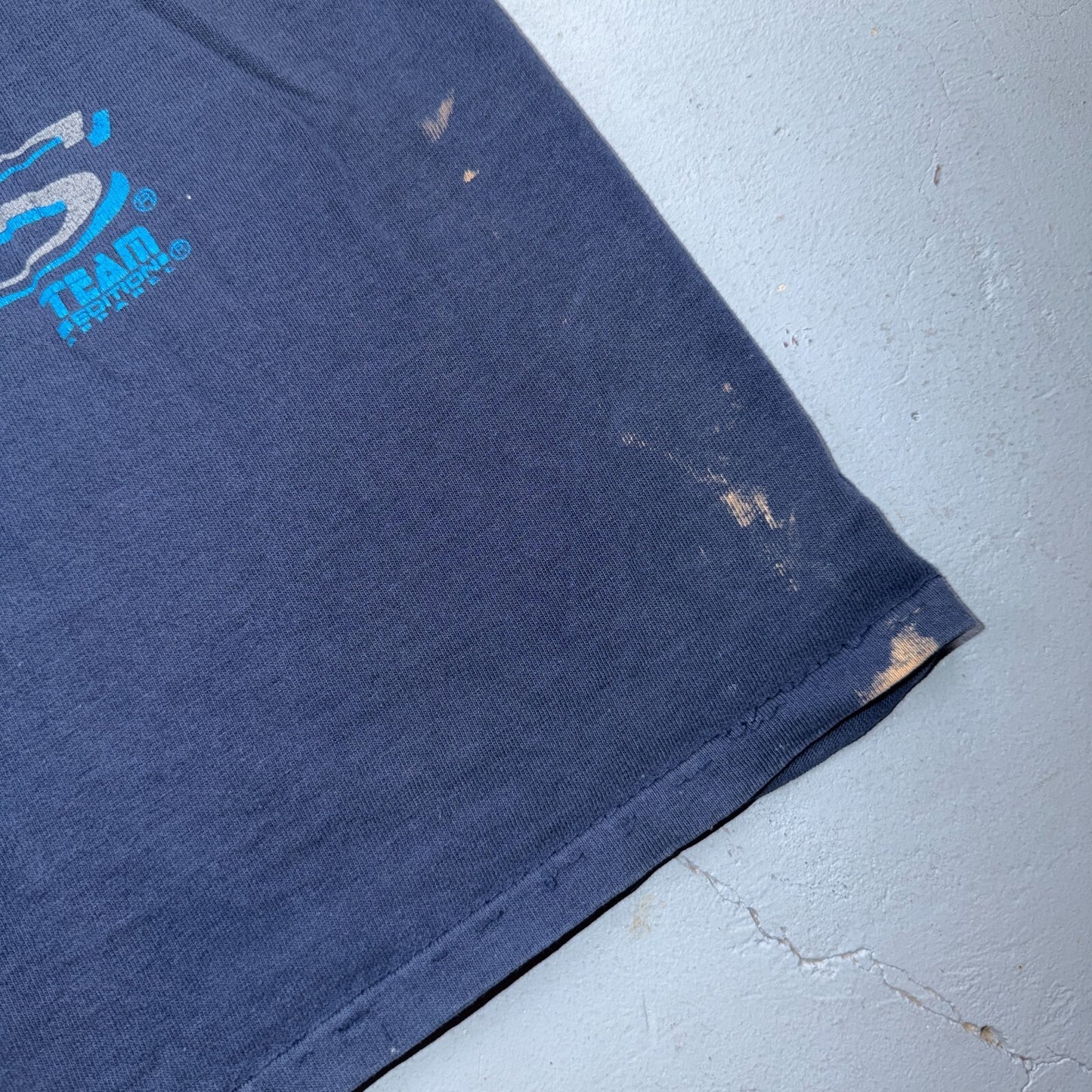Georgetown Hoyas Thrashed USA VTG T Shirt Single Stitch Basketball Washington DC