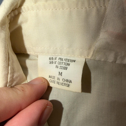 Kennington VTG Rocking K Ranchwear Shirt M Native Chief Pearl Snap Western 70s