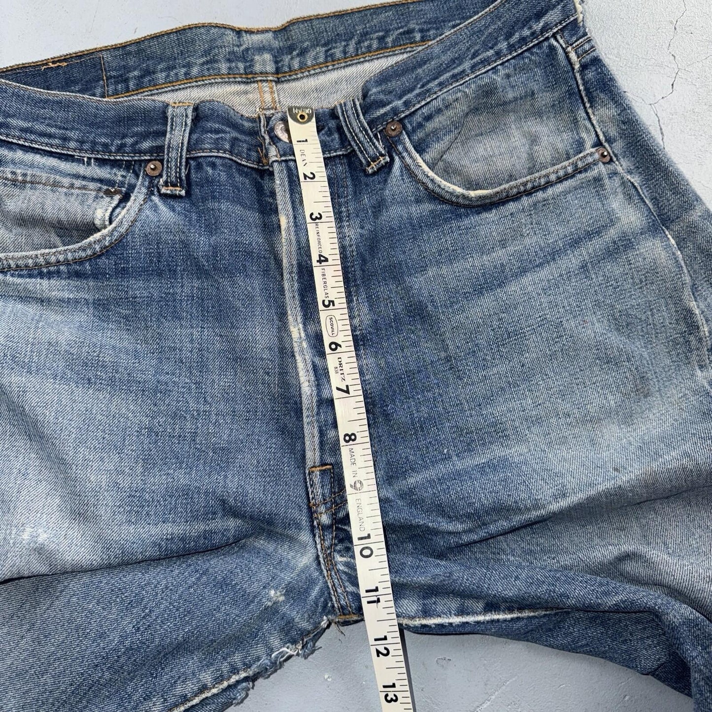 Levis 501 Big E Vintage 60s Redline Selvedge USA XX 1960s Jeans 66 Act 31x30