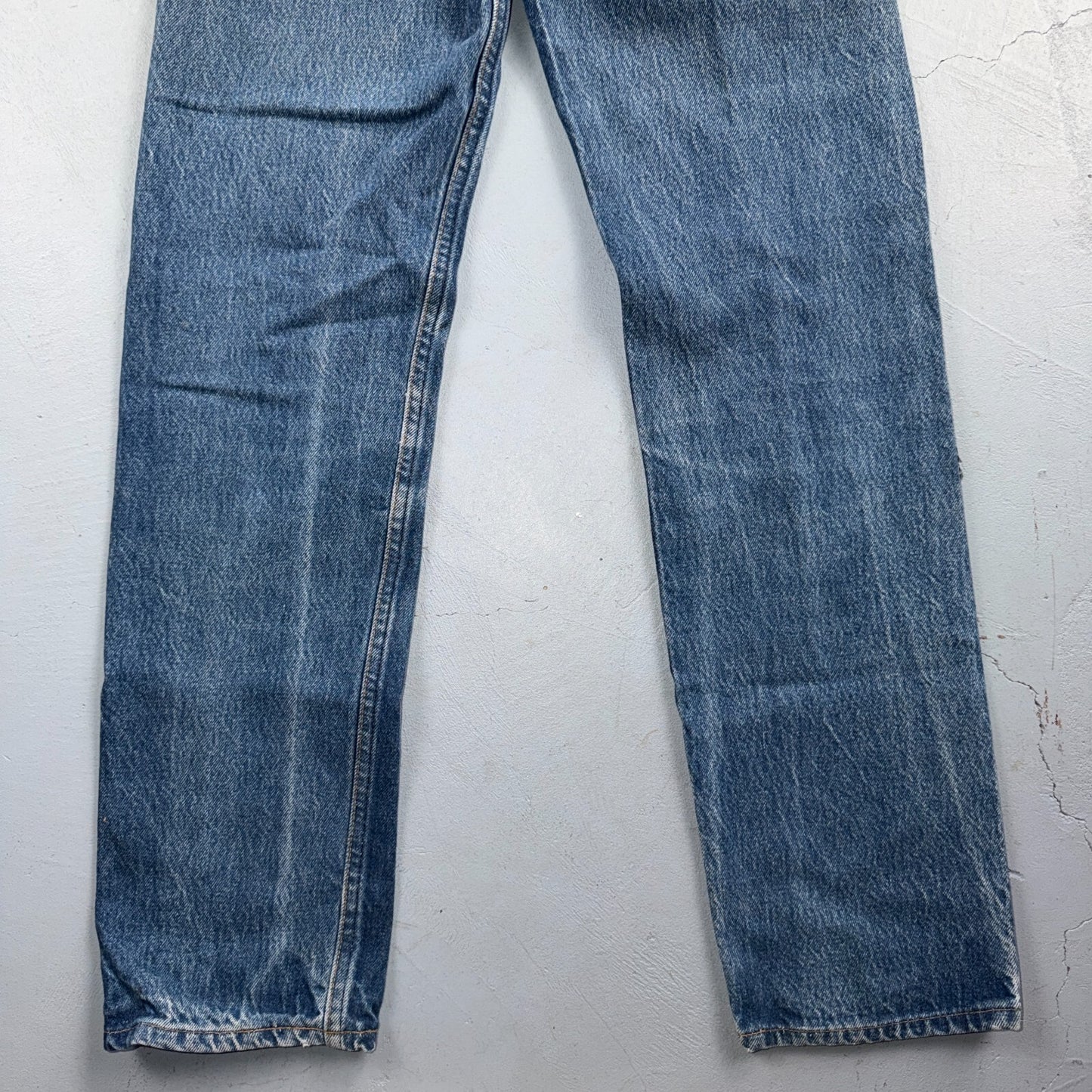 Levis 501 Vintage 80s USA XX Straight Leg Jeans Blue Light Wash 27x34 Act 25x29