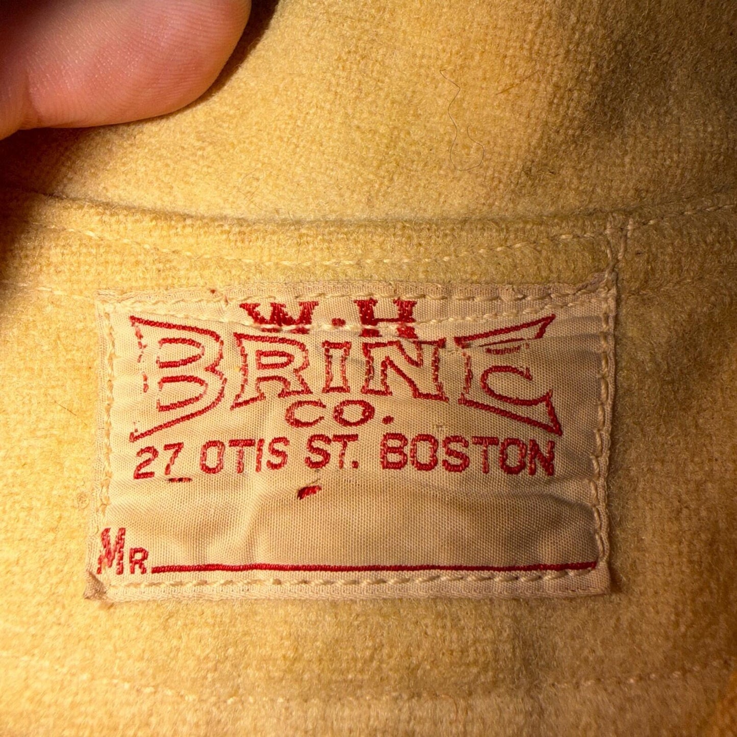 1920s St Marks W Brine Sun Collar Wool Baseball Jersey Antique 20s 30s Sports