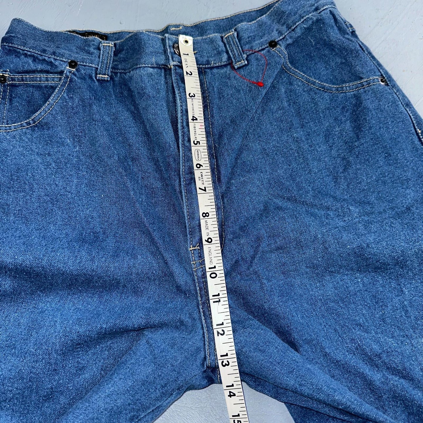 Vintage 90s Eddie Bauer Medium Wash Relaxed Fit Denim Jeans Womens 16 29x34