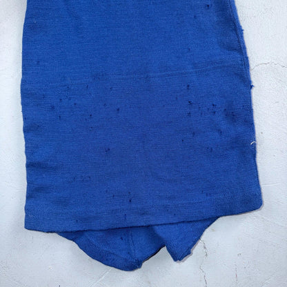VTG Women's 20s Blue Wool Swimming Suit 920s Swimsuit JC Penneys 1920s Art Deco