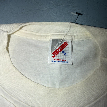 Jogger Funny Quote 90s XL VTG T Shirt Single Stitch Ice Cup Running Marathon