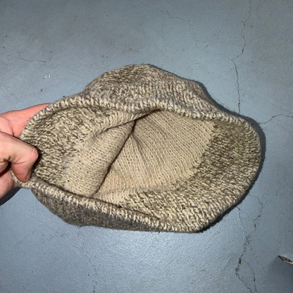 VTG 70s 80s Wool Knit Winter Beanie Hat OSFM Rockabilly Warm Penthouse Knits