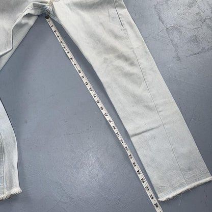 Levis 501 Vintage 80s Redline Selvedge USA XX Jeans Light Wash 28x29 Skinny