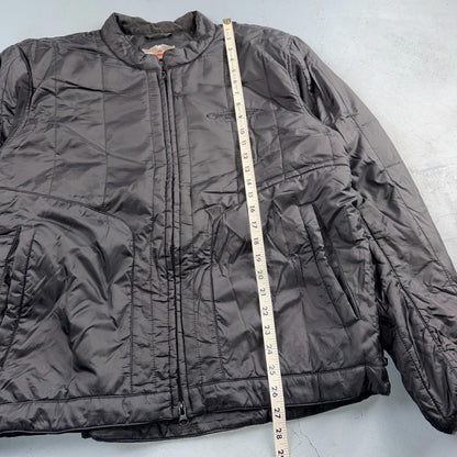 Harley-Davidson FXRG Lightweight Jacket Liner Mens XL Puffer Black Warm Up