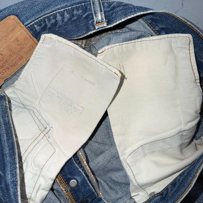 Levis 501 Big E Vintage 60s Redline Selvedge USA XX 1960s Jeans 36x32 Act 34x28