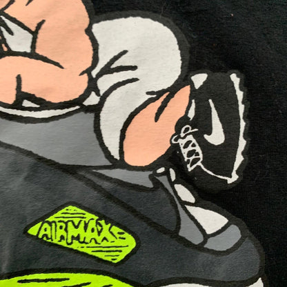 Nike Air Max 90 Vintage Style T Shirt Cartoon Cute Funny Running Classic 80s