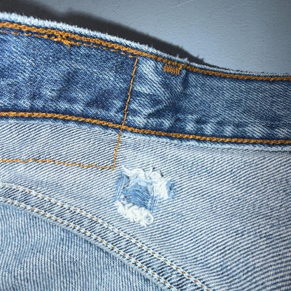 Levis 501 Vintage Y2K XX Straight Leg Jeans Blue Light Wash 40x32 Act 40x30