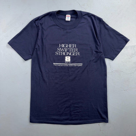 Channel 8 KGW TV 80s VTG T Shirt Portland Oregon Olympiad Rare Single Stitch