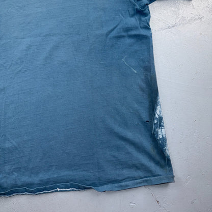 Albert Einstein Batik VTG T Shirt Mosquitohead Style Thrashed 90s Unique RARE