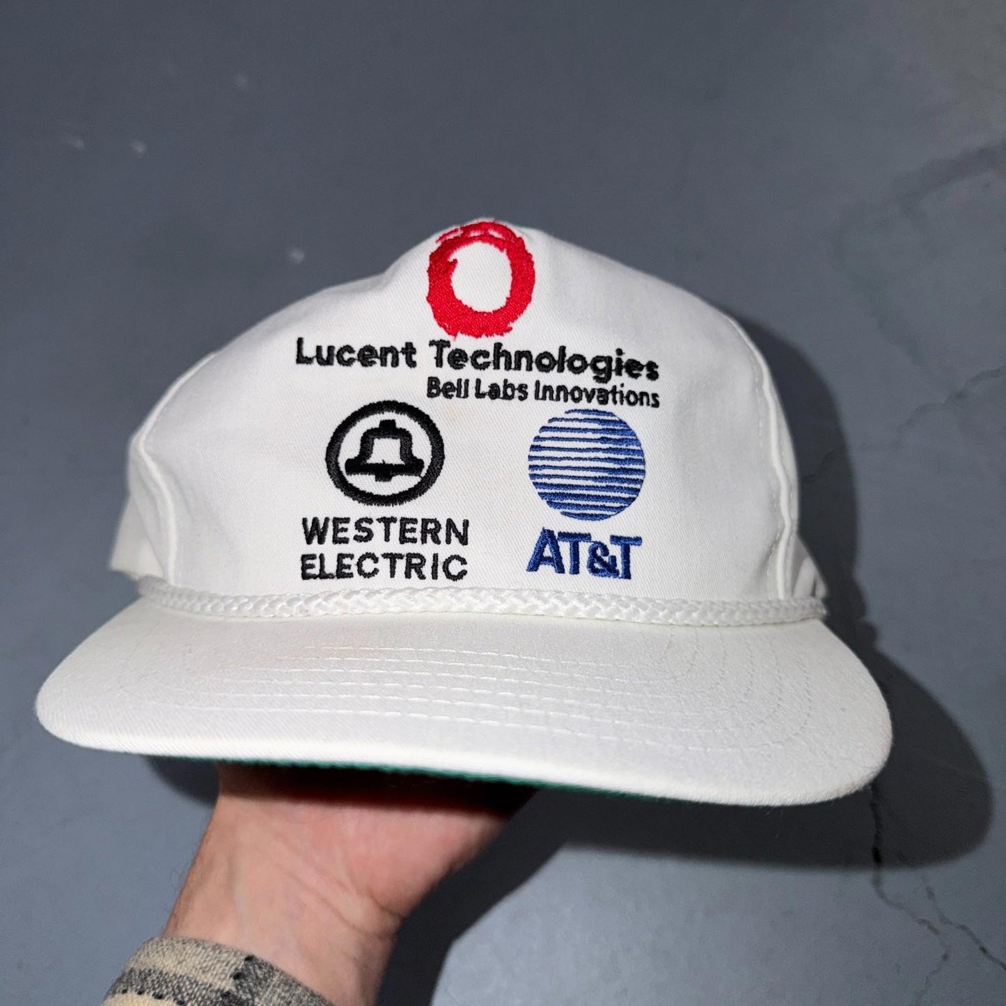 Bell System AT&T 80s VTG Hat Baseball Cap Snapback Western Electric Lucent