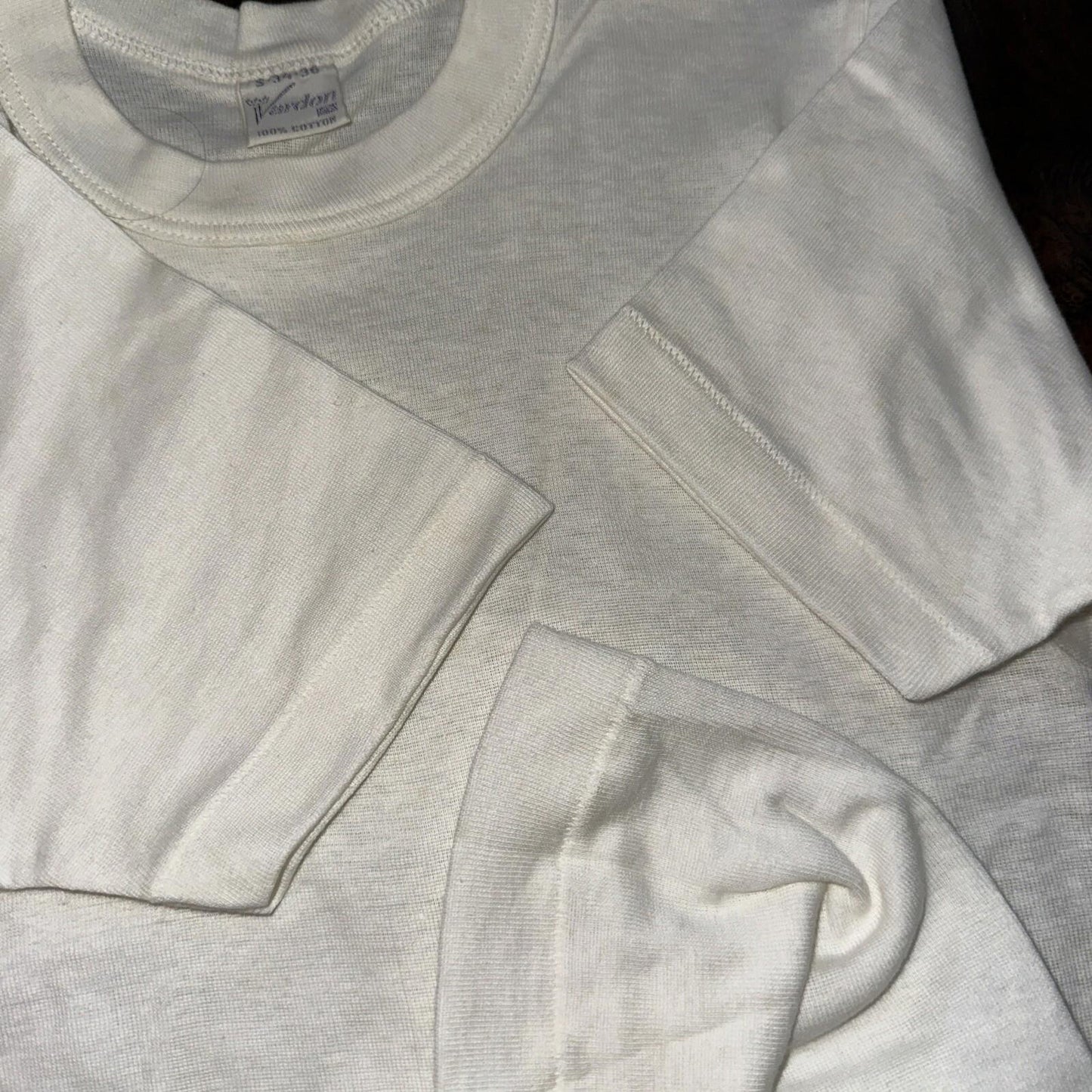1960s Vardon Vintage White Blank T Shirt S Rockabilly Lot 6 Pack 60s 50s Hanes