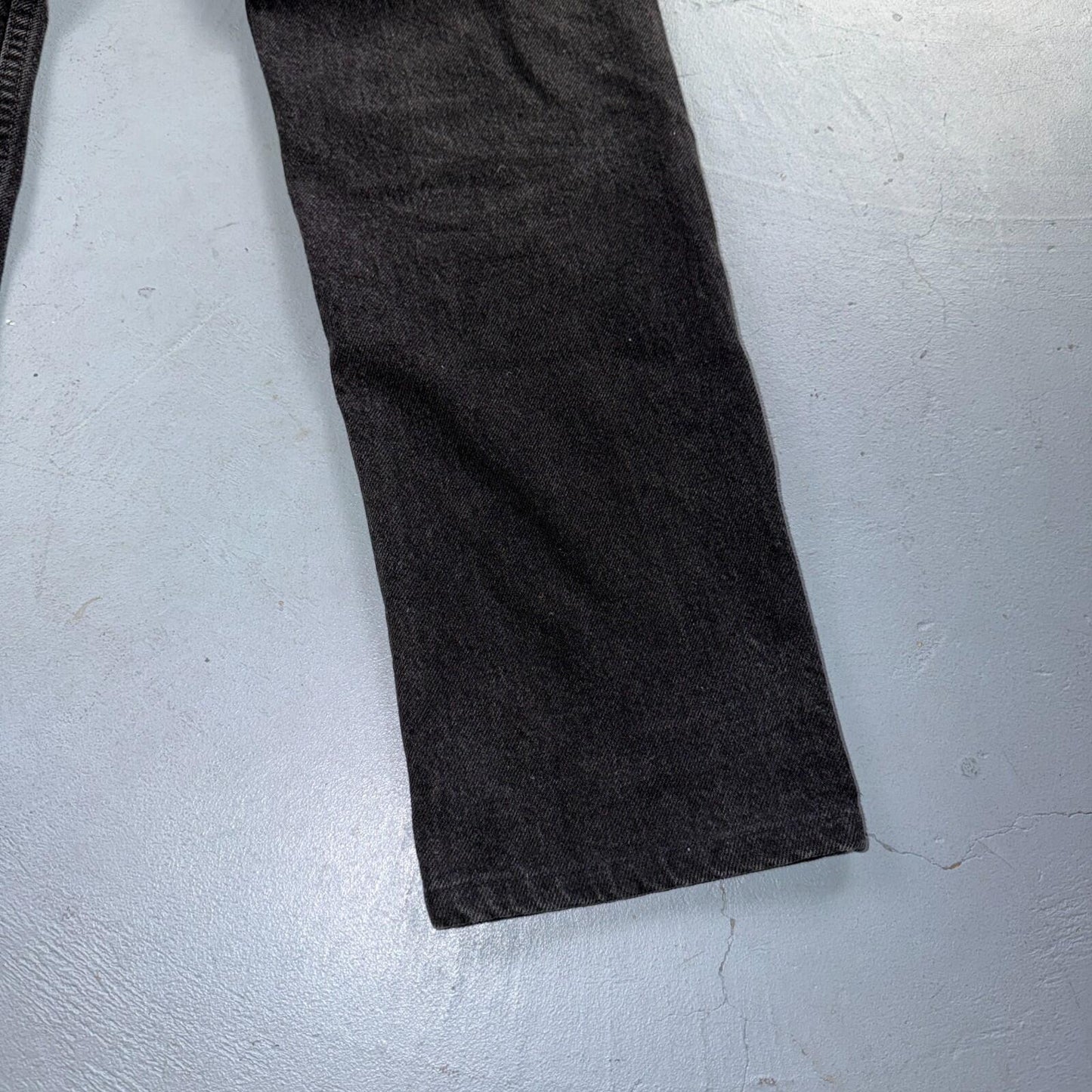 Levis 505 Vintage 90s 40505 Orange Tab Black Jeans 29x32 USA 1990s Act 28x28