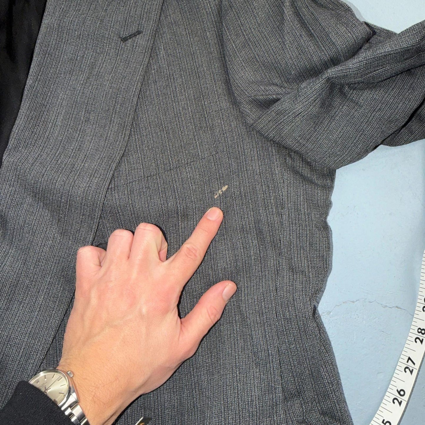 Nino Cerruti Men's Size 46 Double-Breasted Premium Blazer Jacket Made in USA