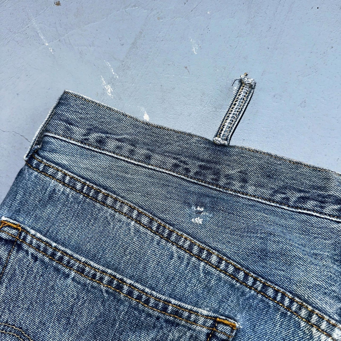Levis 501 Vintage Y2K XX Straight Leg Jeans Blue Light Wash 40x34 Act 40x32