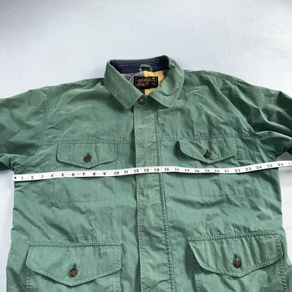 Eddie Bauer VTG Jacket L Full Zip Garden Chore Faded 1980s 80s Rare Coat Hiking
