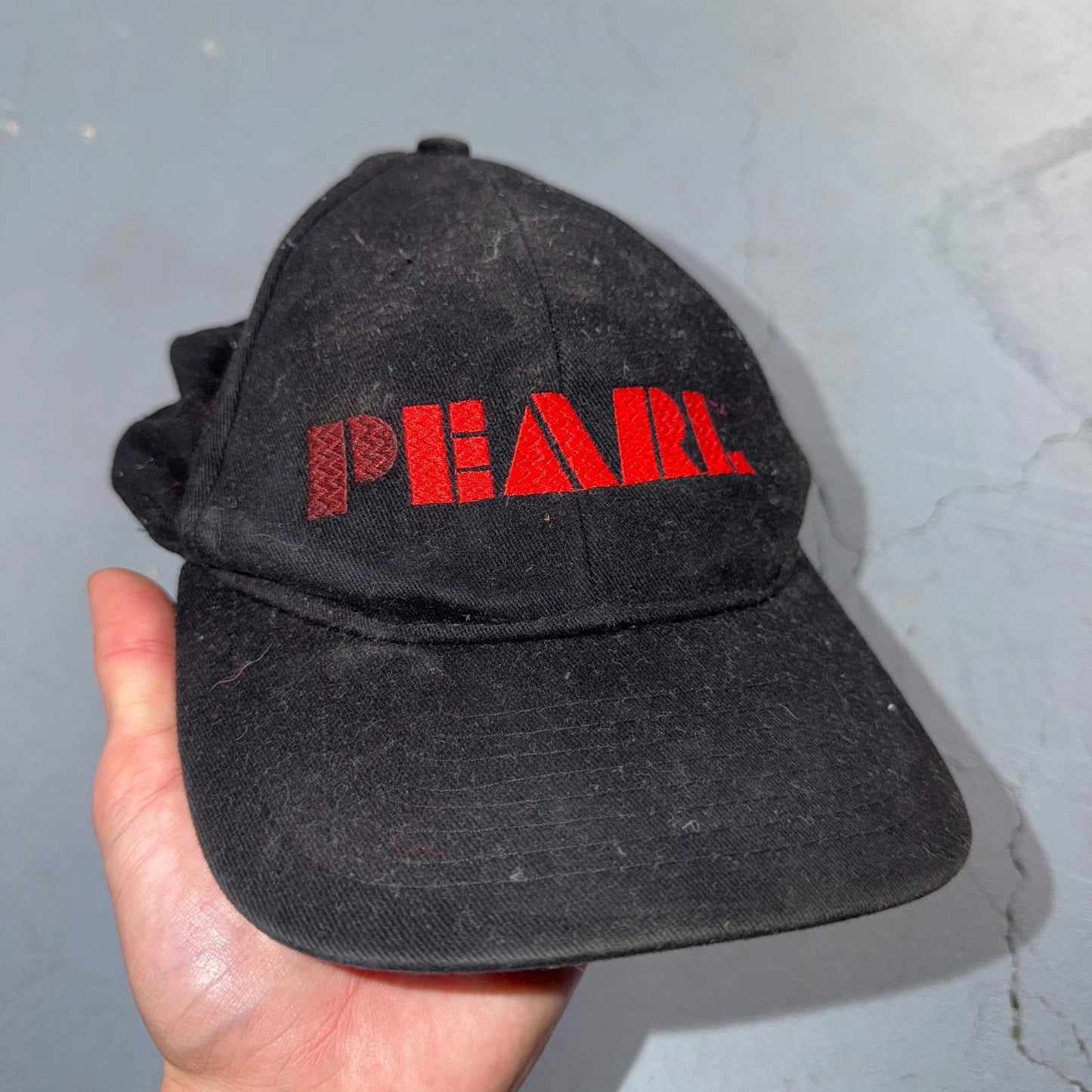 Pearl Music VTG Hat Baseball Cap Snapback Jam Drums Rock N Roll 90s Grunge